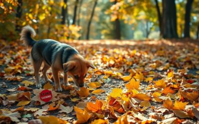 Pericolele Frunzelor de Toamnă pentru Câini