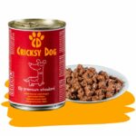Hrană umedă pentru câini Ely cu somn, porc și măceșe - 415 g