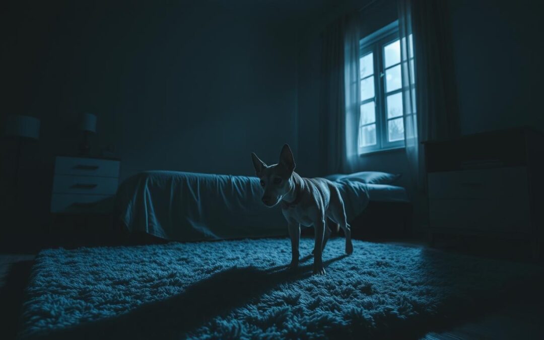 Neliniștea nocturnă la câini