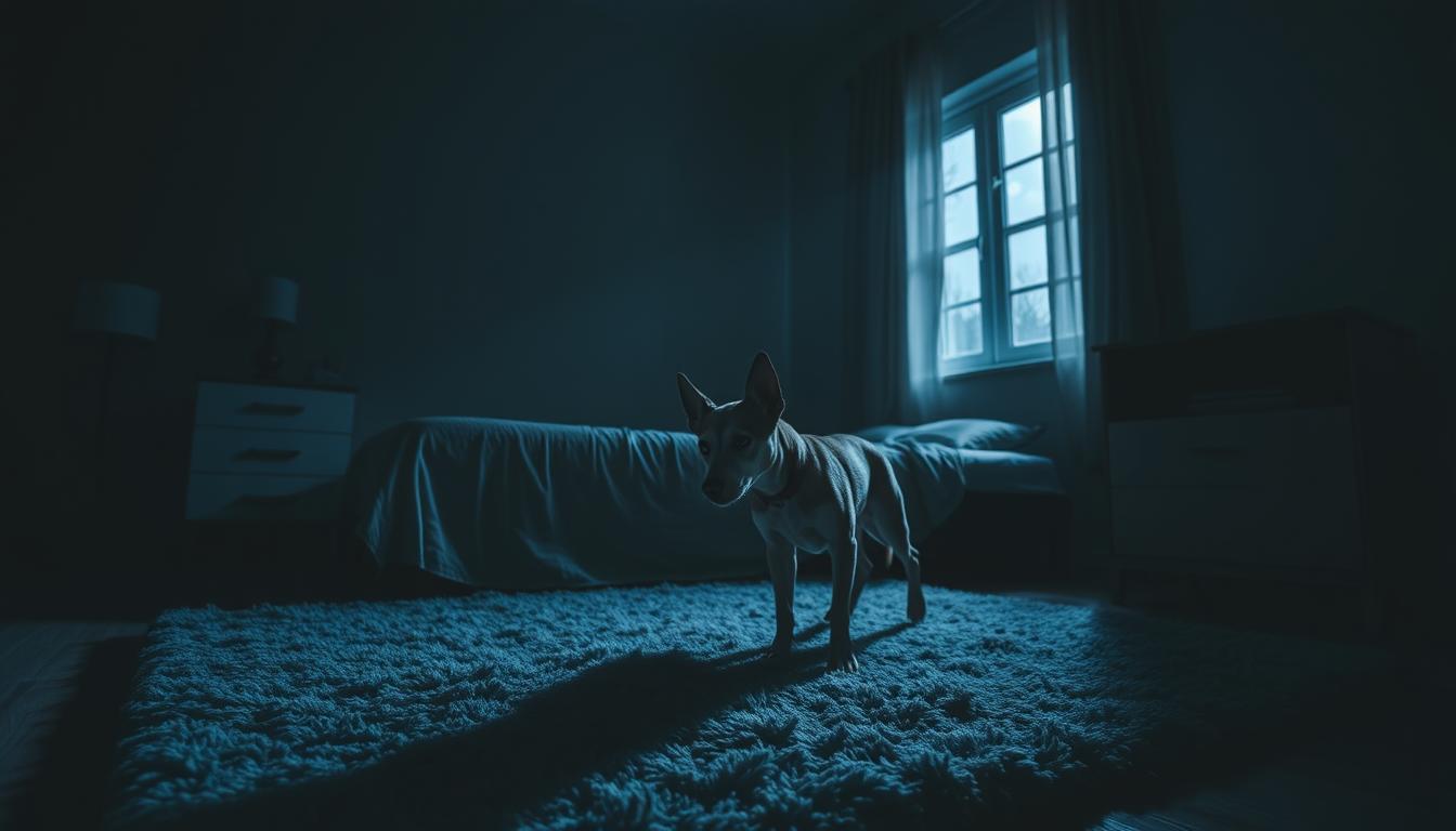 Neliniștea nocturnă la câini