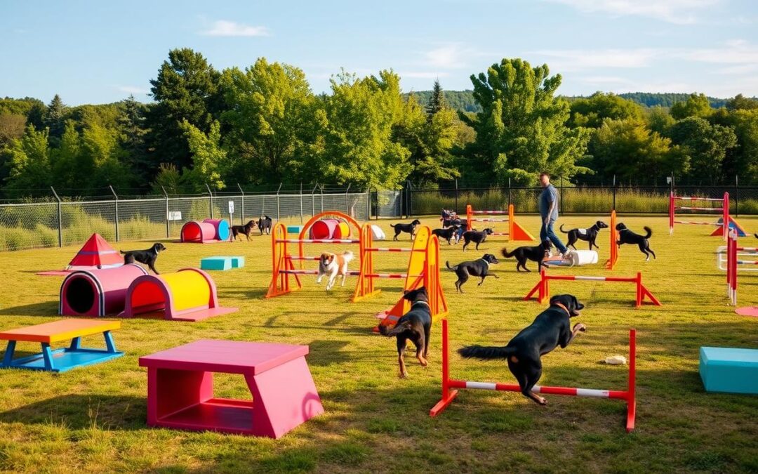 Parcuri de obstacole pentru câini