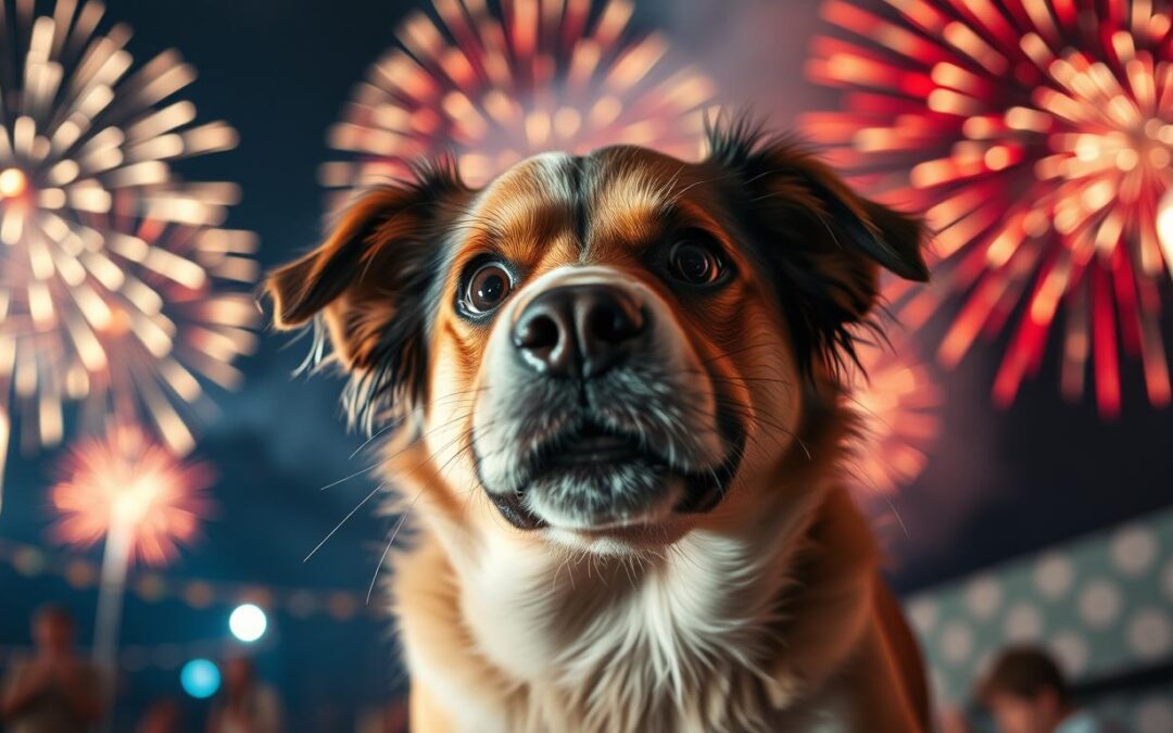 frica câinilor de artificii