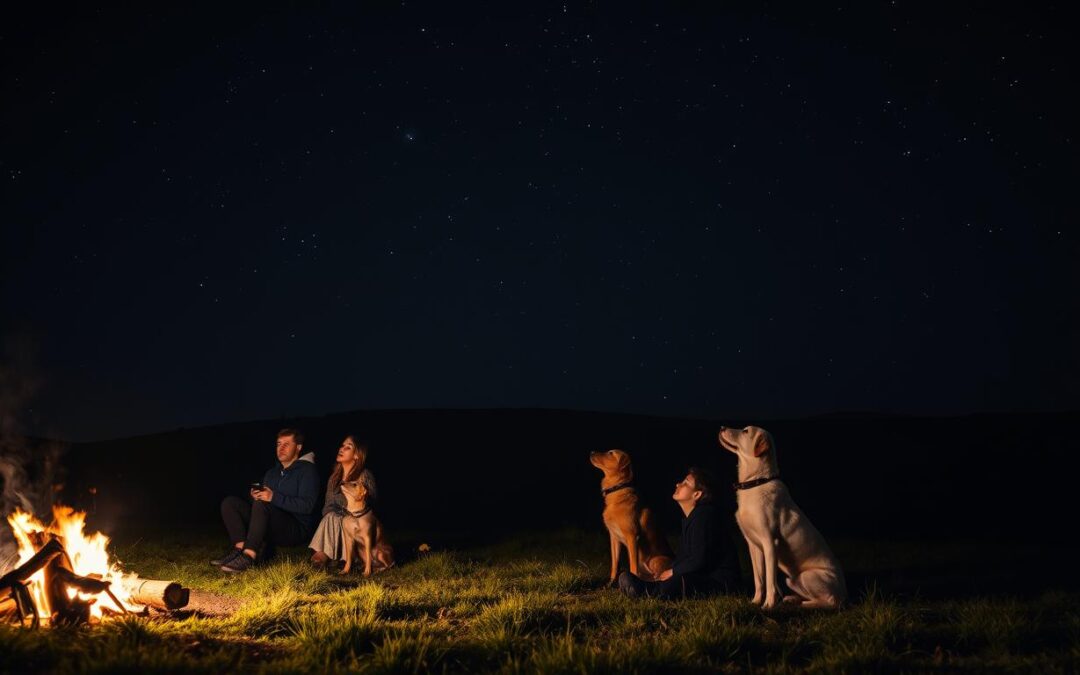 observarea stelelor cu câini
