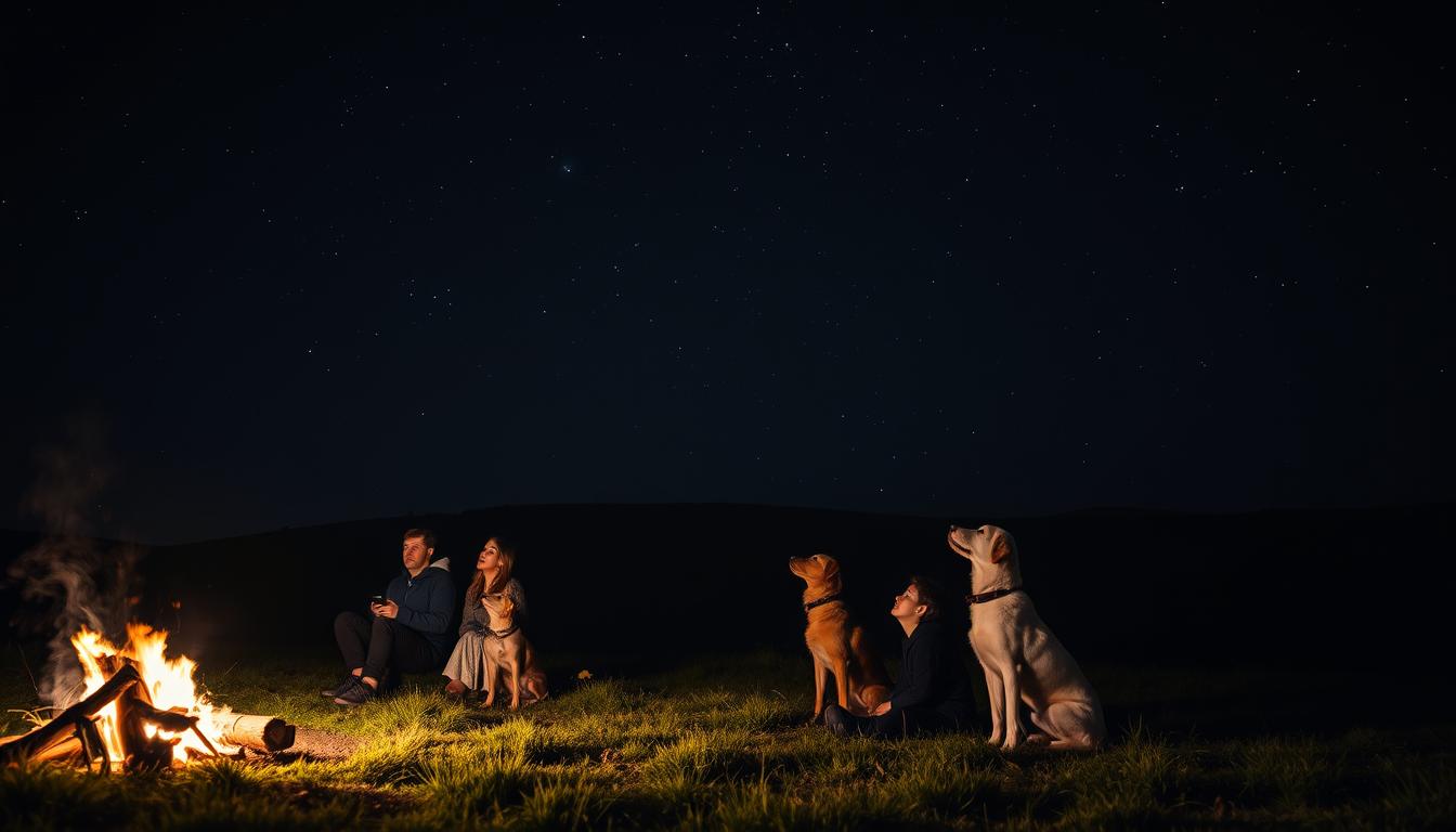 observarea stelelor cu câini