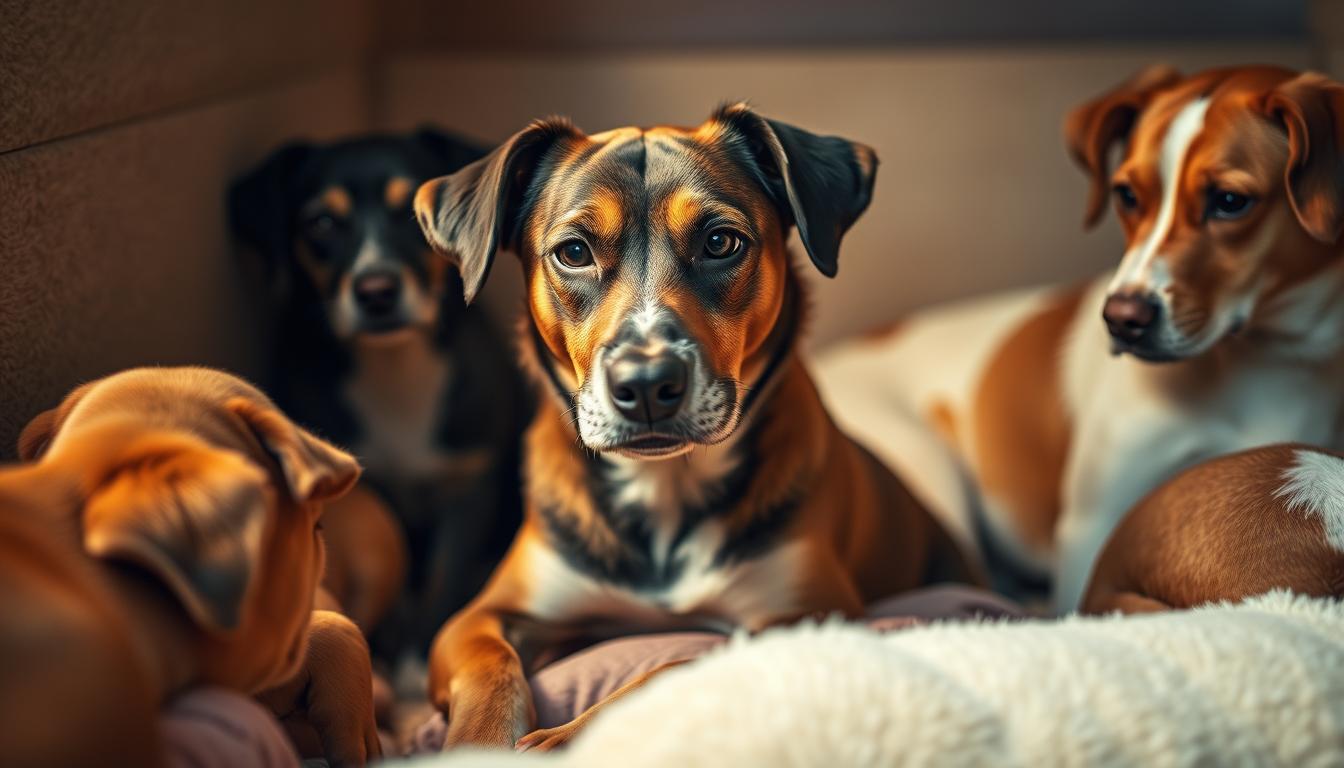 procesul de fătare la câine