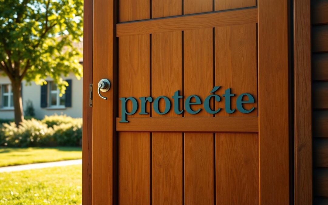 protecția ușilor împotriva câinilor