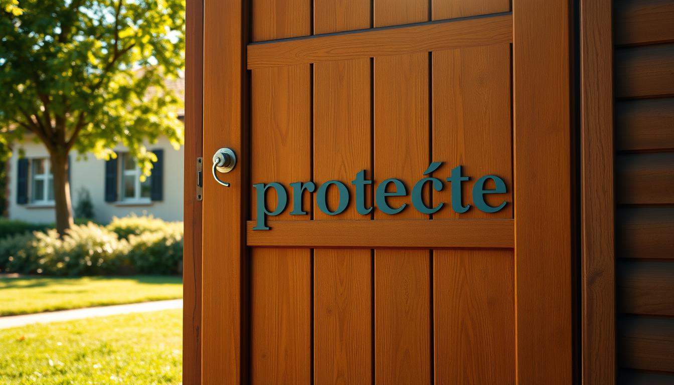protecția ușilor împotriva câinilor