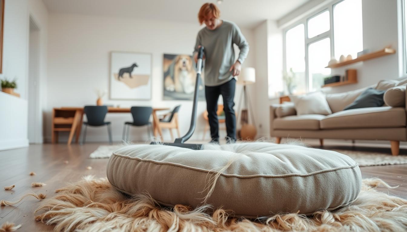 reducerea părului de câine în apartament
