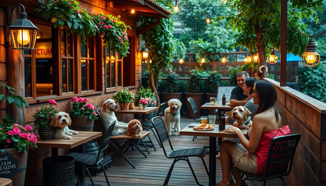 restaurant prietenos cu câinii