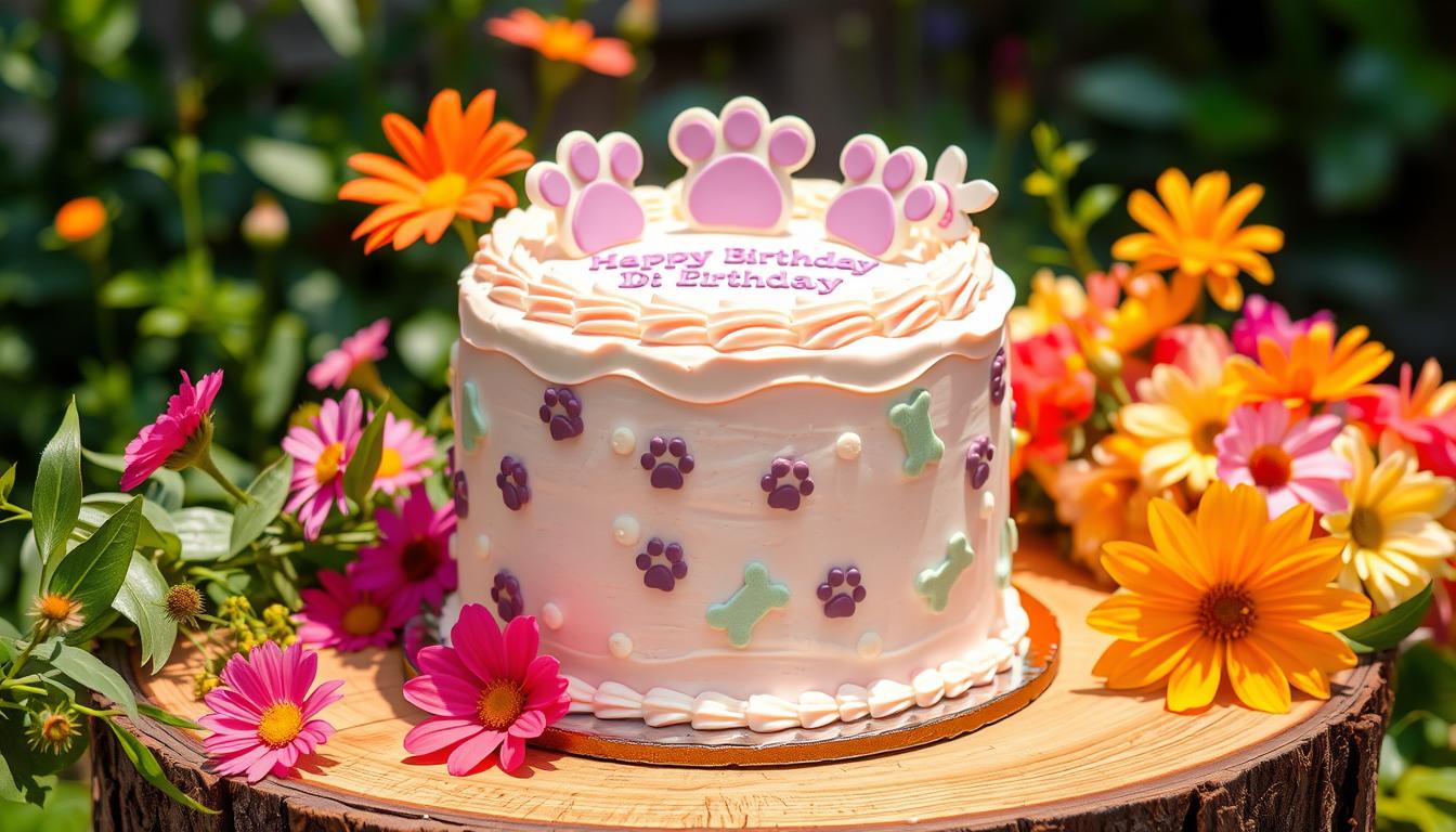 tort de ziua de naștere pentru câine