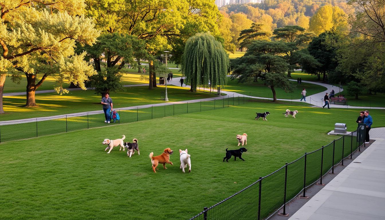 Parcuri pentru câini în oraș
