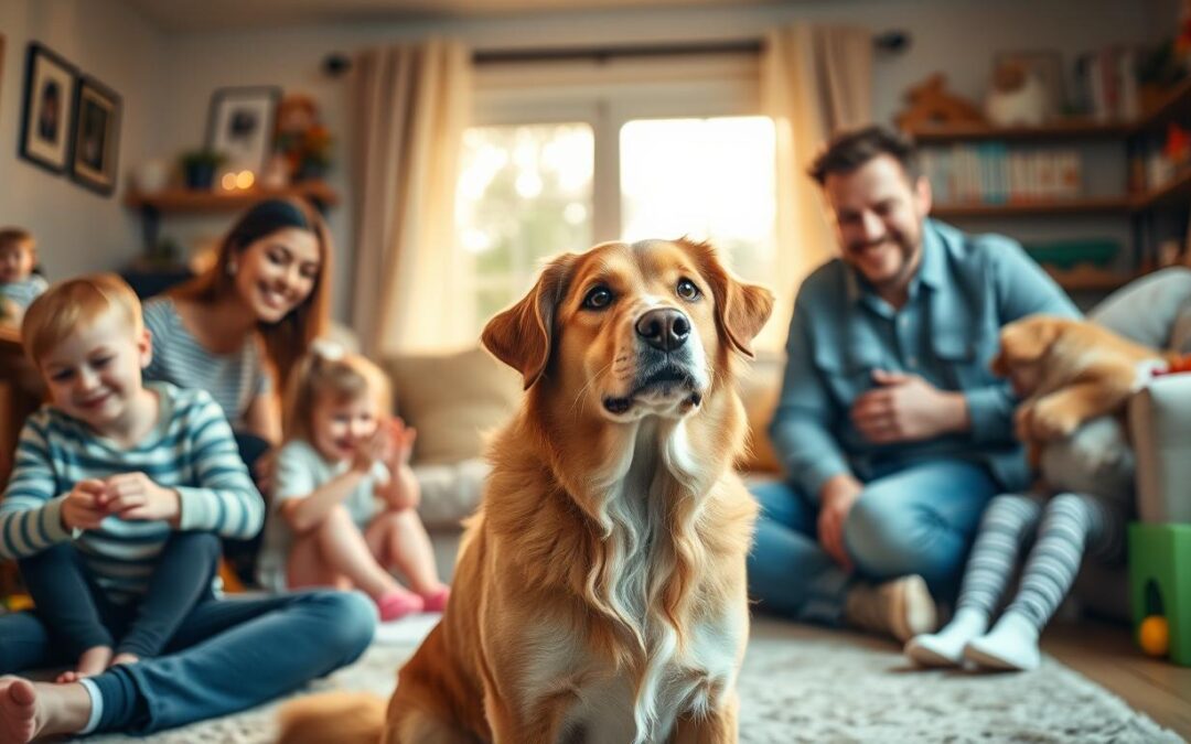 câinii și responsabilitățile familiale