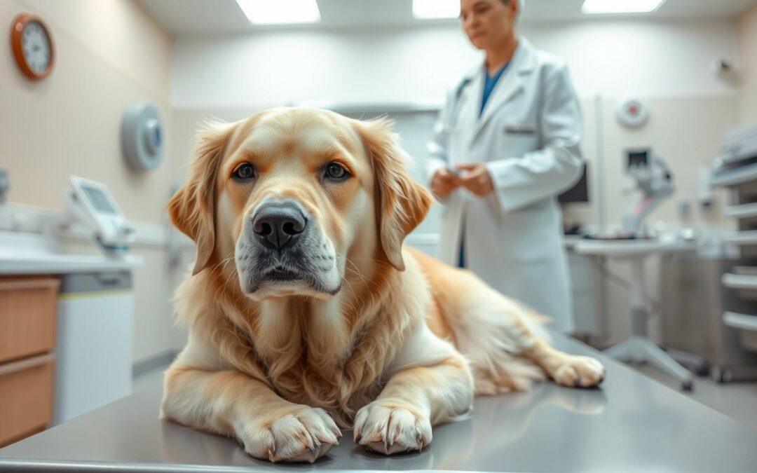 controale veterinare regulate pentru câinii seniori