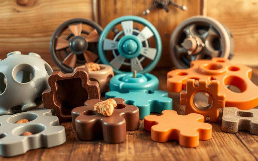 jucării puzzle pentru câini
