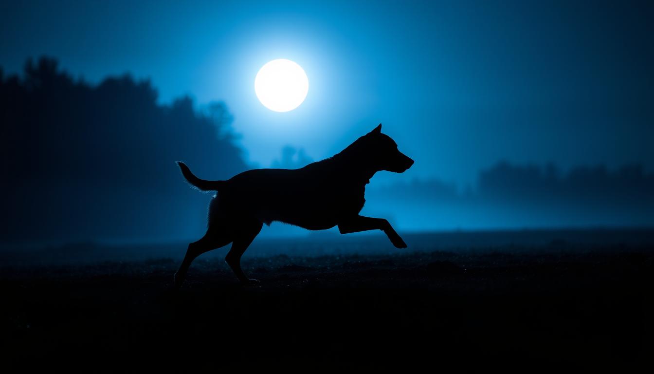 necesarul de mișcare al câinelui pe timpul nopții