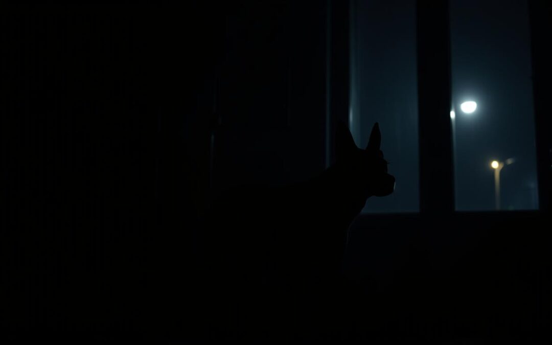 neliniștea nocturnă a câinelui
