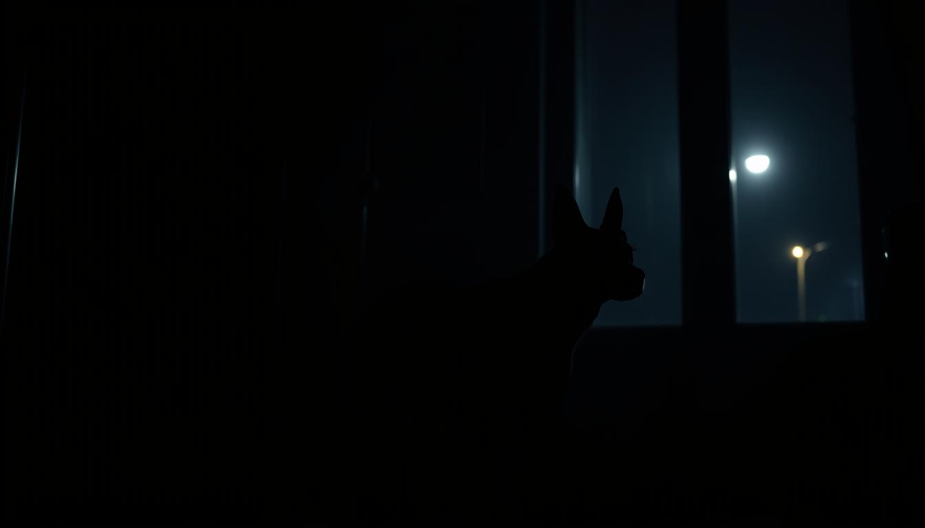 neliniștea nocturnă a câinelui
