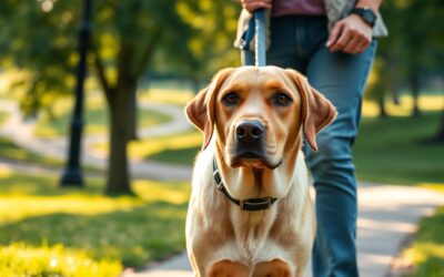 Obișnuirea câinelui cu lesa – Tot ce trebuie să știi despre asta!