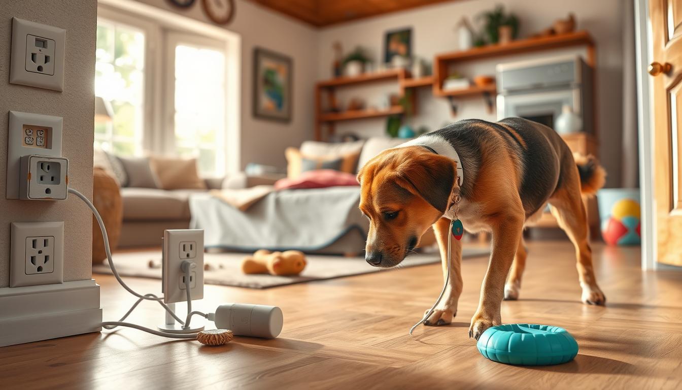 protecția câinelui împotriva aparatelor electrice