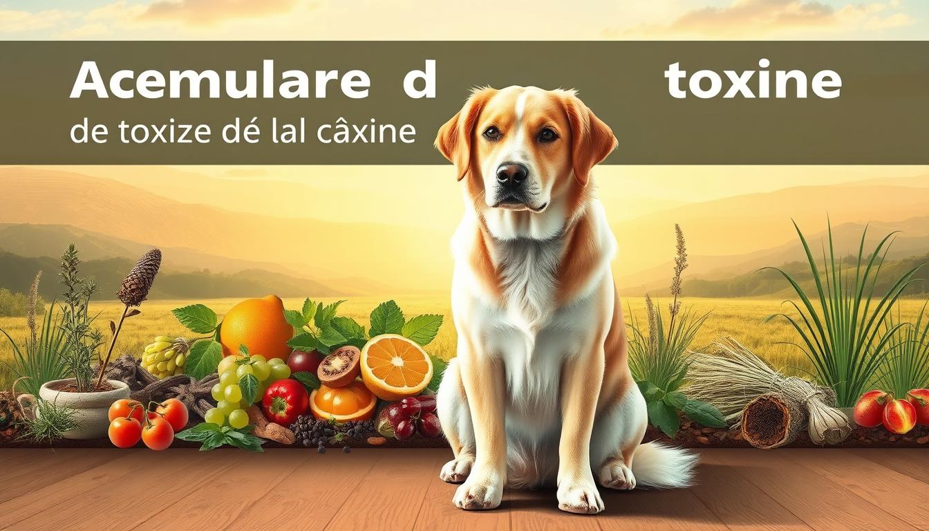 acumulare de toxine la câine