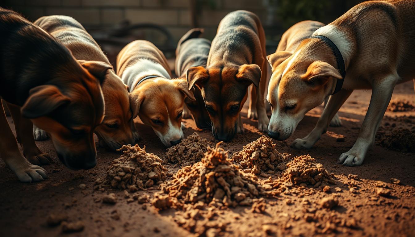 câine consum de fecale