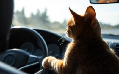 Călătoria cu pisica în mașină – Tot ce trebuie să știi!