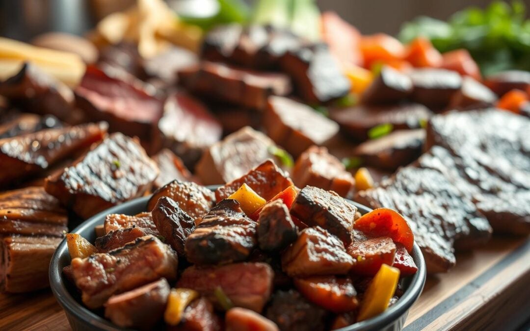 carne gătită pentru câine