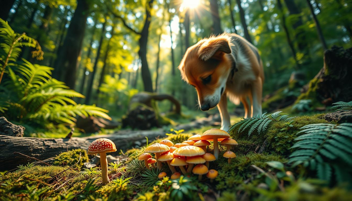 ciuperci pentru câine