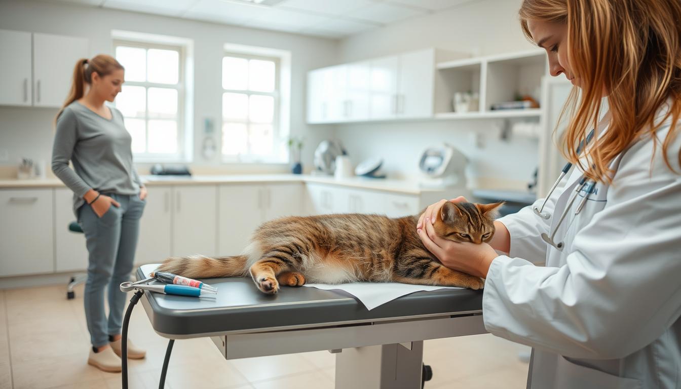 control veterinar anual pentru pisică