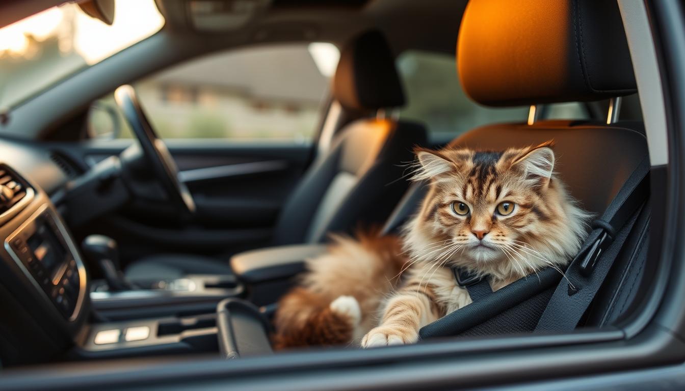 echipamente auto pentru siguranța pisicii
