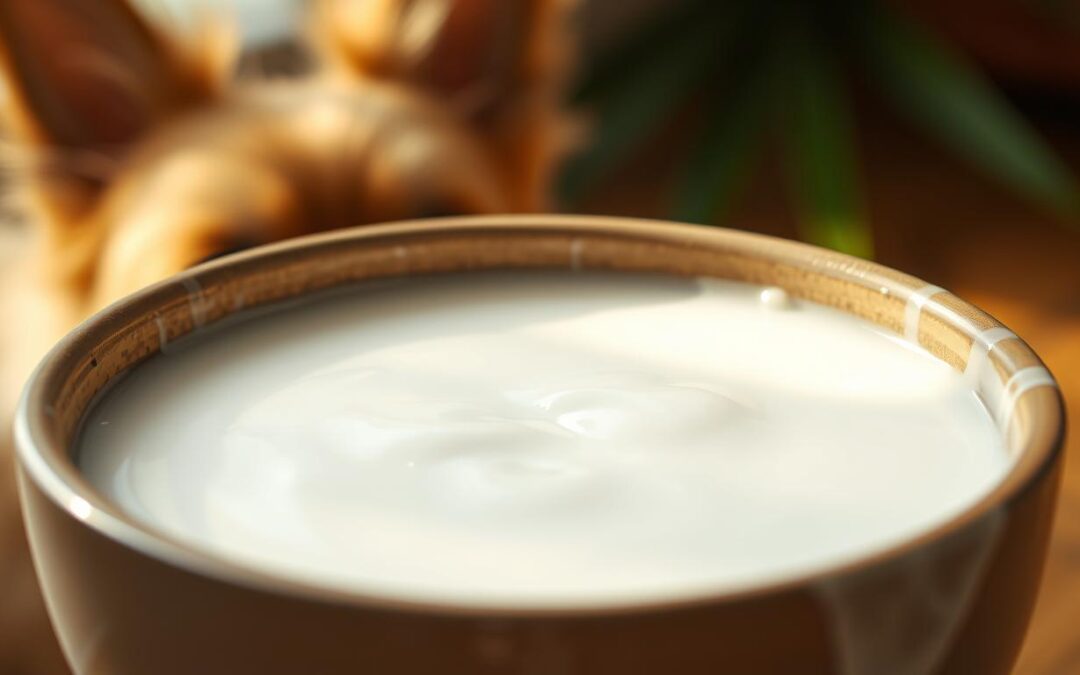 lapte de cocos pentru câine