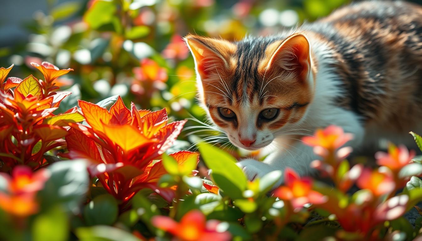 pisica și plantele toxice