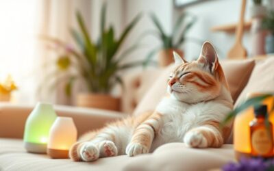 Relaxarea pisicii cu uleiuri esențiale – Tot ce trebuie să știi!