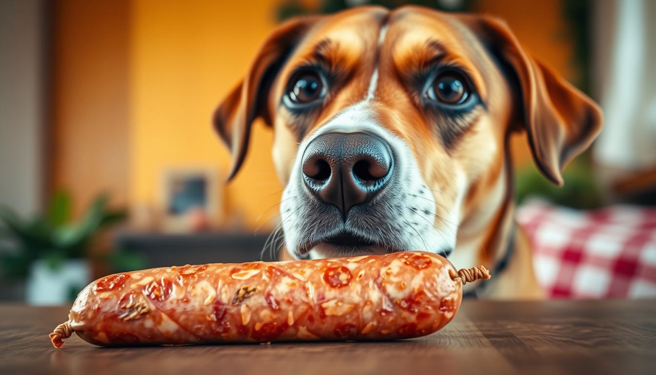 salam pentru câine