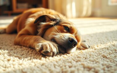 Blog 18 Câinele meu își freacă fața de covor – este normal?