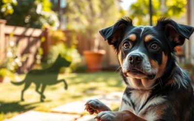 De ce latră câinele meu la propria umbră?