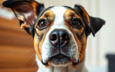 De ce linge aerul în mod constant câinele meu?