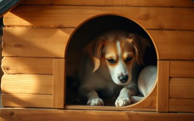 Blog 23 Ce pot face dacă câinele meu nu vrea să iasă din căsuța lui?