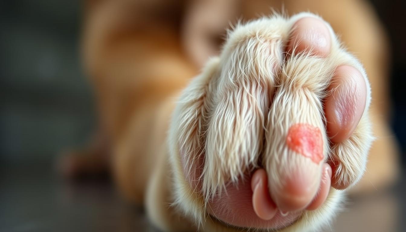 dermatită digitală la câine