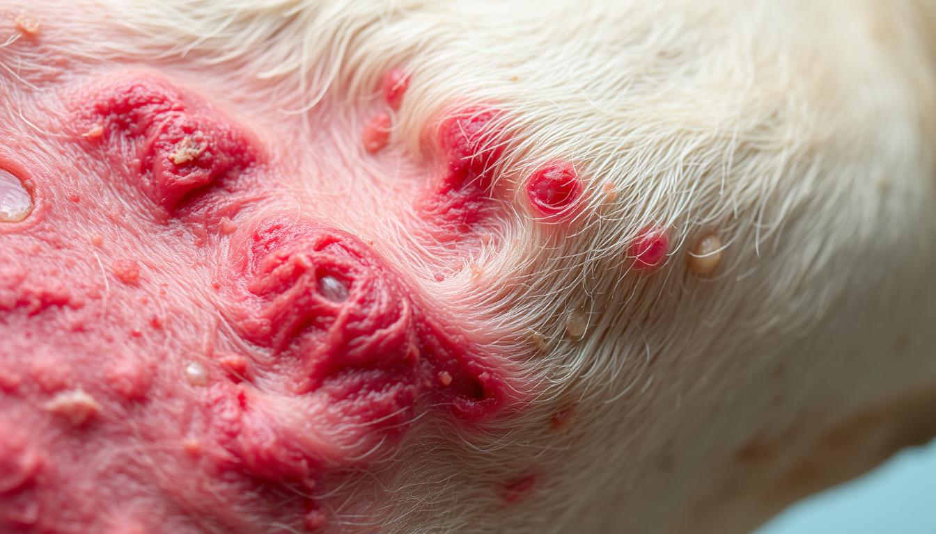 dermatită infecțioasă la câine