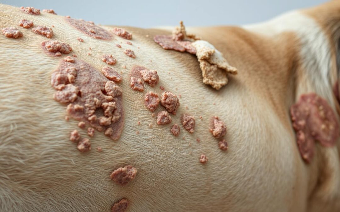 dermatomiozită la câine