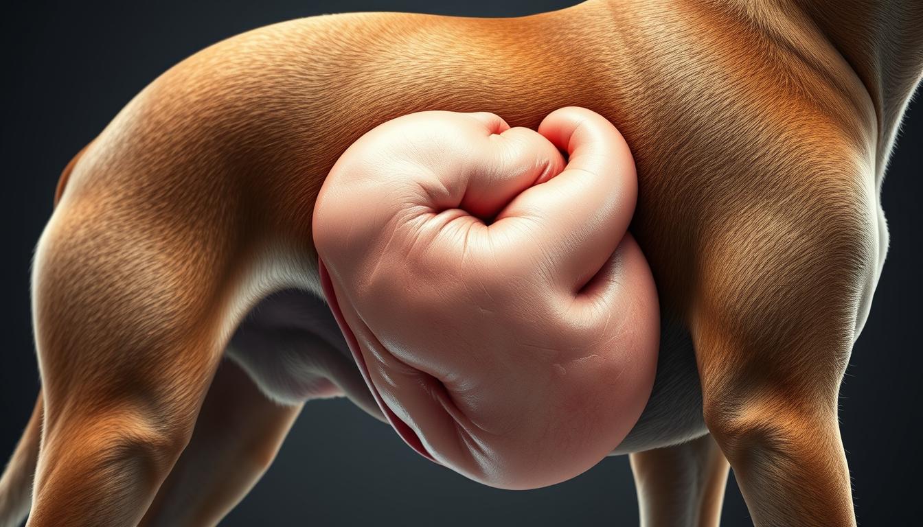 dilatare gastrică la câine