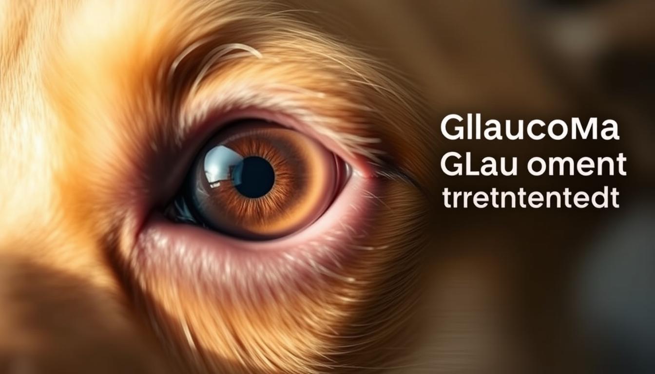 glaucom la câine
