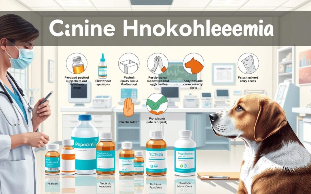 hipokaliemie la câine