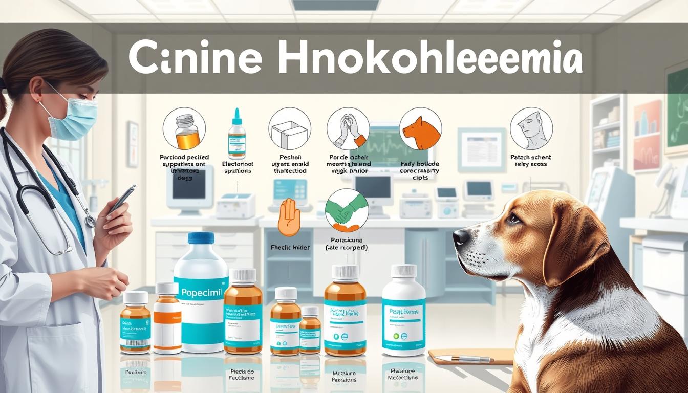 hipokaliemie la câine