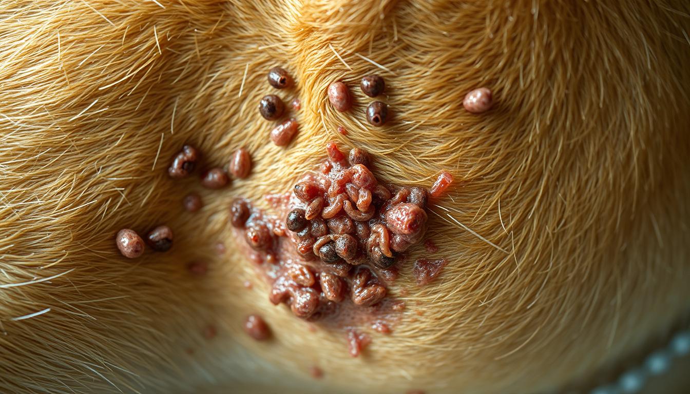 infecție cu microfilarii la câine