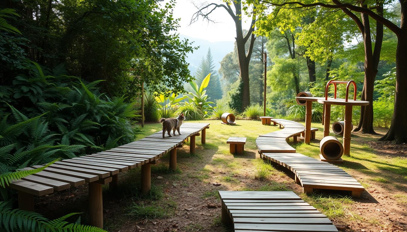 piste de agilitate pentru pisici