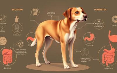 Blog 23 Probleme digestive frecvente la câini – balonare, vărsături, diaree