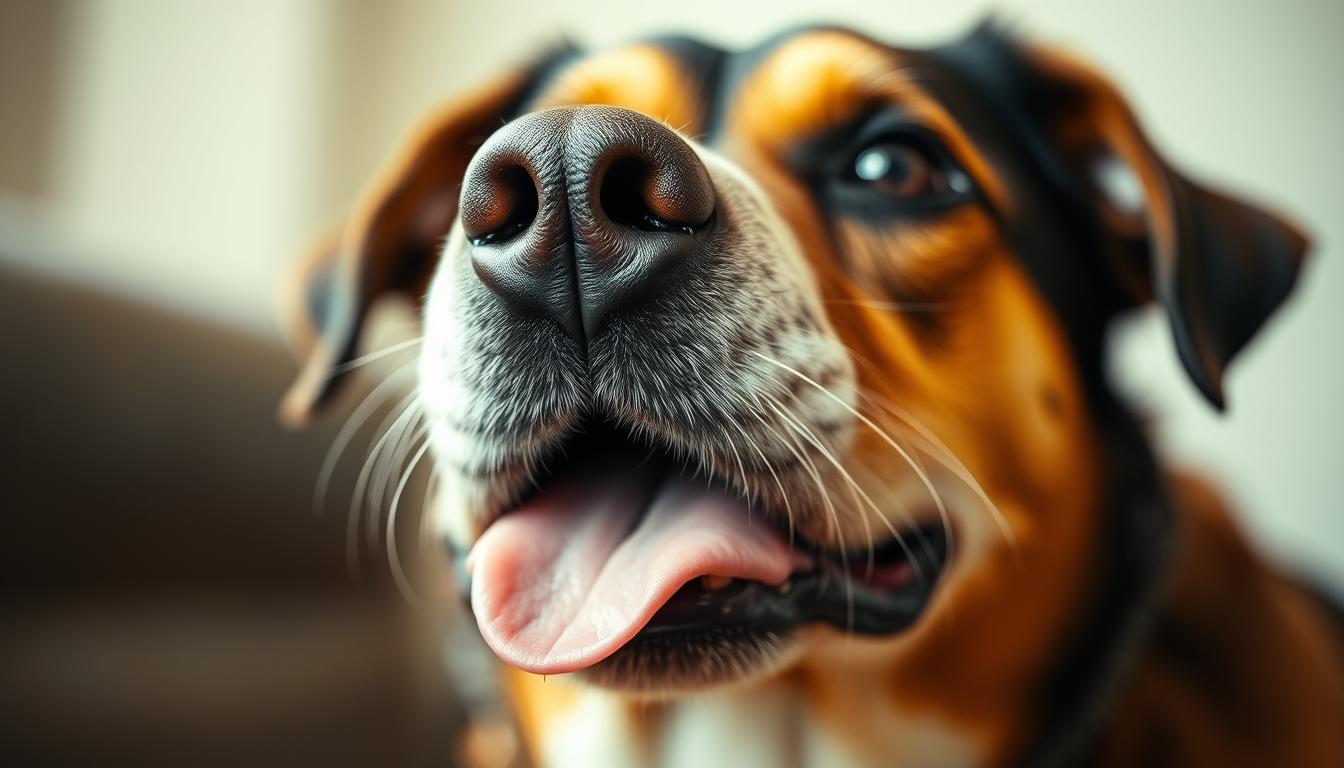 respirație forțată la câine