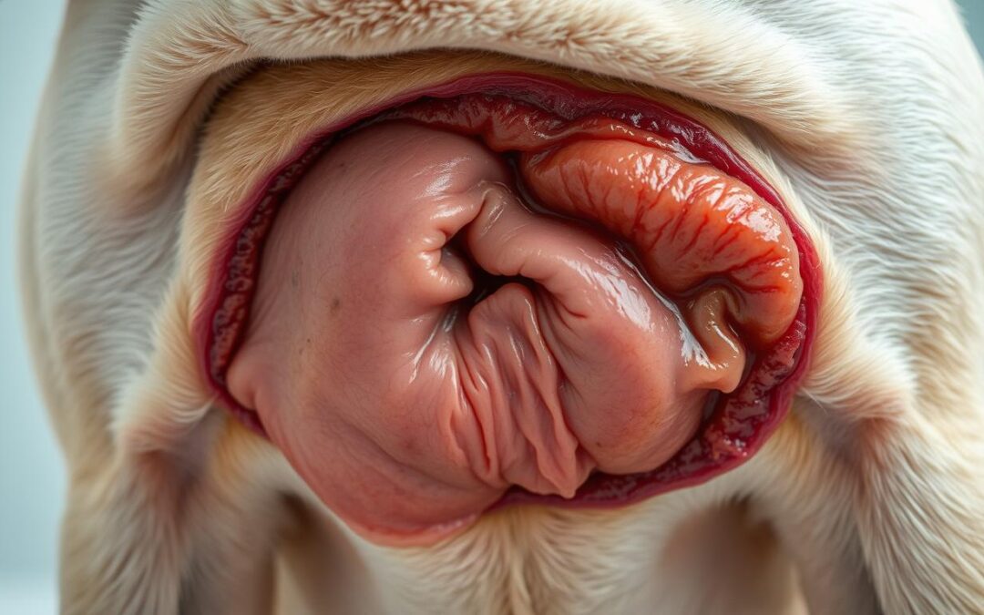 ulcer gastric la câine